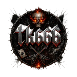 tk666 ফুটার লোগো